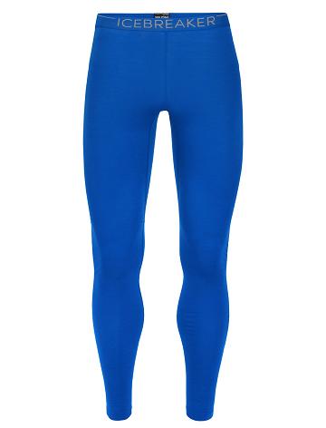 Leggings Icebreaker BodyfitZone™ Merino 200 Zone Thermal Homme Bleu | FR 1125OKIR